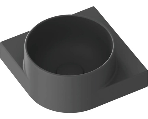 Umyvadlo na skříňku RAVAK Yard antracit 28 cm XJX03228000 Nástavec pro svodnou trubku