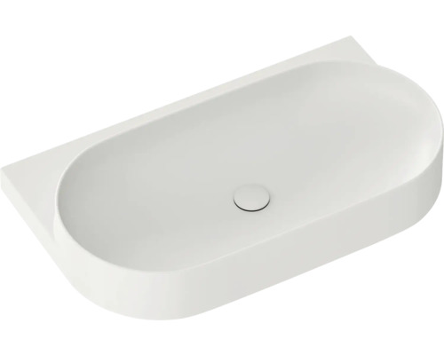 Umyvadlo na skříňku RAVAK Yard šedá 80,5 cm XJX0O280000 Umyvadlo na desku z sanitární keramiky