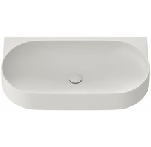 Umyvadlo ze sanitární keramiky s odtokovou armaturou