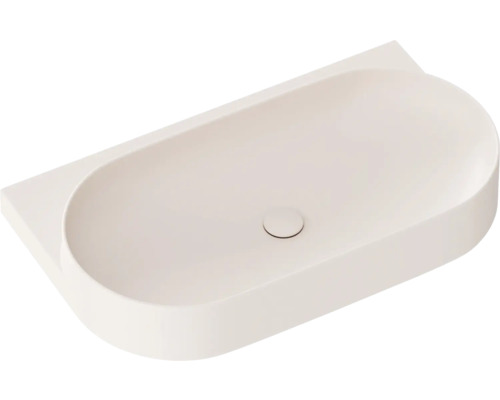 Umyvadlo na skříňku RAVAK Yard růžová 80,5 cm XJX0G080000 Keramické umyvadlo na desku, obdélníkové se zaoblenými rohy