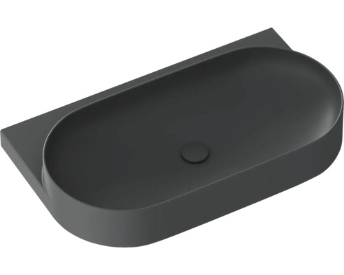 Umyvadlo na skříňku RAVAK Yard antracit 80,5 cm XJX03280002 Keramické umyvadlo na desku