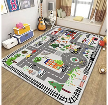 Hrací koberec se vzorem silnice do dětského pokoje