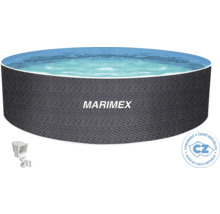 Vířivka Marimex s vodou a příslušenstvím. Vyrobeno v České republice.