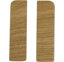 Dvě dřevěné lišty se zaoblenými rohy