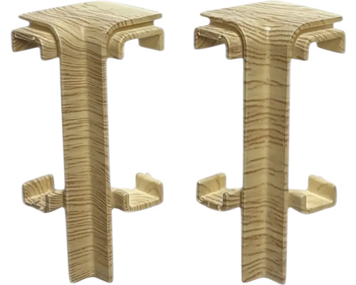 Vnitřní roh soklové lišty SPC Jagerndorf Dva rohové spojky pro soklové lišty