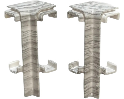 Vnitřní roh soklové lišty SPC Vancouver Dva rohové spojky pro soklové lišty