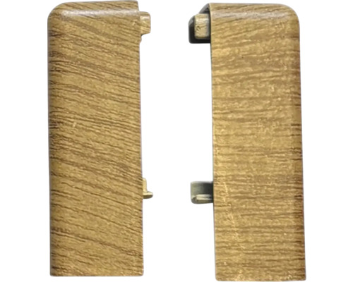 Ukončovací profily s dřevěným dekorem pro soklové lišty