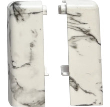 Dvě koncové lišty s mramorovým designem
