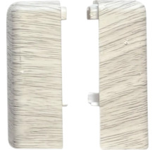 Rohové spojky soklové lišty z plastu