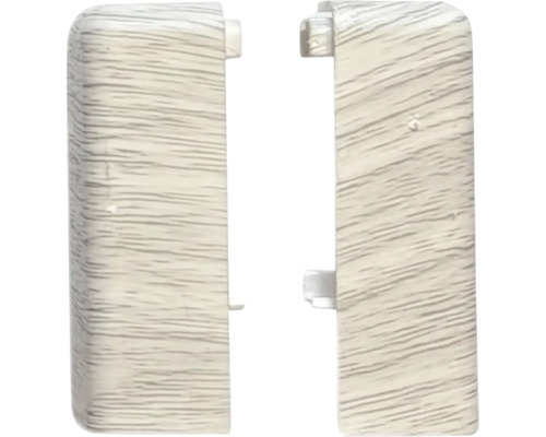 Vnější roh soklové lišty SPC Regina Rohové spojky soklové lišty z plastu