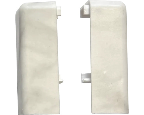 Dvě plastové koncovky