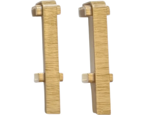 Spojka soklové lišty SPC Barrie Dva dřevěné držáky záclonové tyče