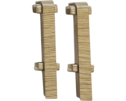 Spojka soklové lišty SPC Calgary Dva nábytkové konektory z plastu