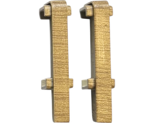 Spojka soklové lišty SPC Hamilton Dva kovové nábytkové knoflíky