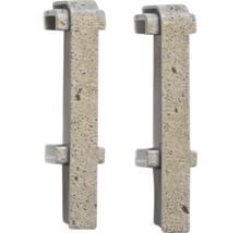 Dva kovové okenní háčky