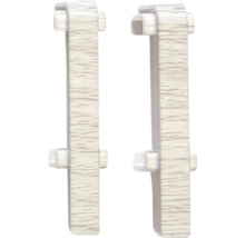 Dva držáky pro koupelnovou polici