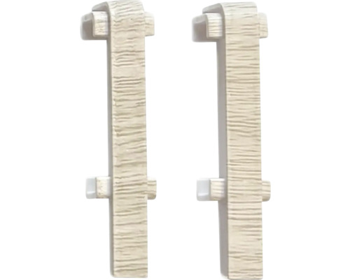 Spojka soklové lišty SPC Toronto Dvě dřevěná madla ke schodům