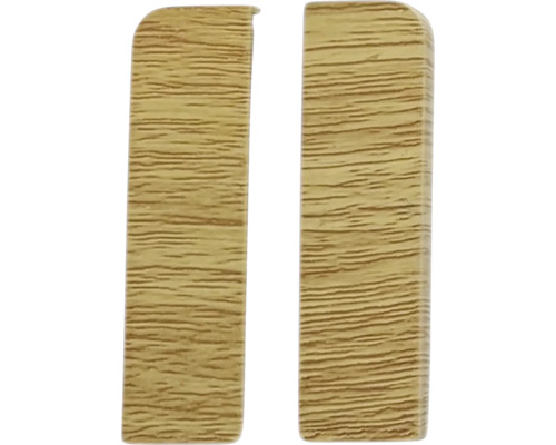 Ukončení soklové lišty SPC Montreal Dva dřevěné kryty topných trubek