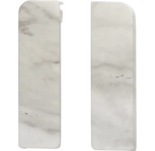 Dvě mramorové soklové lišty