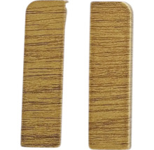 Dva dřevěné dekorativní prvky