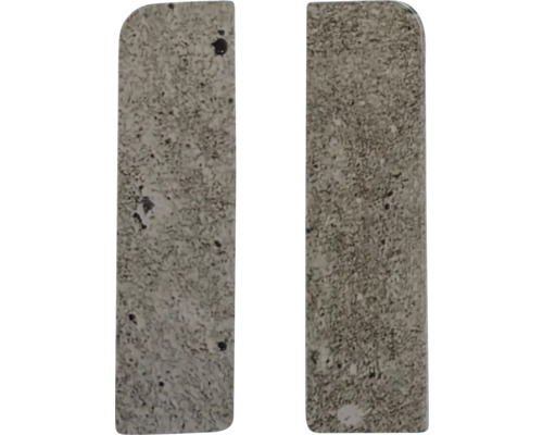 Ukončení soklové lišty SPC Wild Rocky Dvě šedé žulové dlaždice