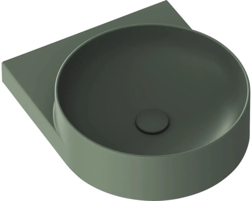 Umyvadlo na skříňku RAVAK Yard zelená 40,5 cm XJX08240000 Keramické umyvadlo na desku
