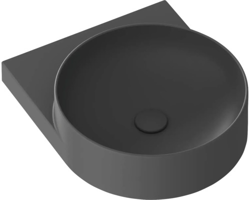 Umyvadlo na skříňku RAVAK Yard antracit 40,5 cm XJX03040000 Keramické umyvadlo na desku