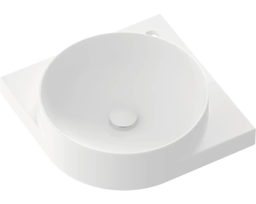 Umyvadlo na skříňku RAVAK Yard bílá 45 cm XJX0E245001 Keramické umyvadlo na desku do koupelny
