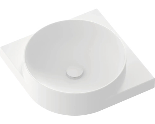 Umyvadlo na skříňku RAVAK Yard bílá 45 cm XJX0E045000 Umyvadlo na desku z keramiky