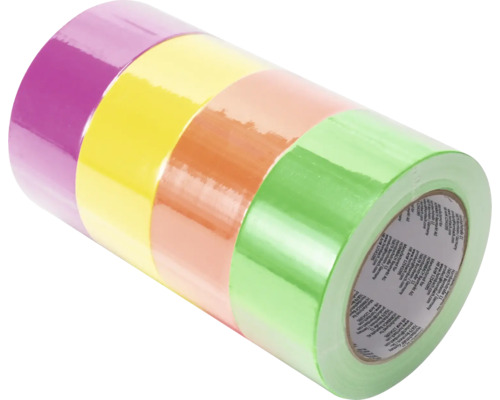 Role barevné lepicí pásky