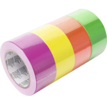 Role izolační pásky v různých barvách