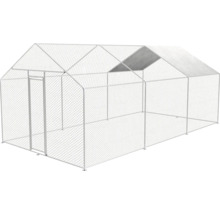 Venkovní výběh s dveřmi a střechou