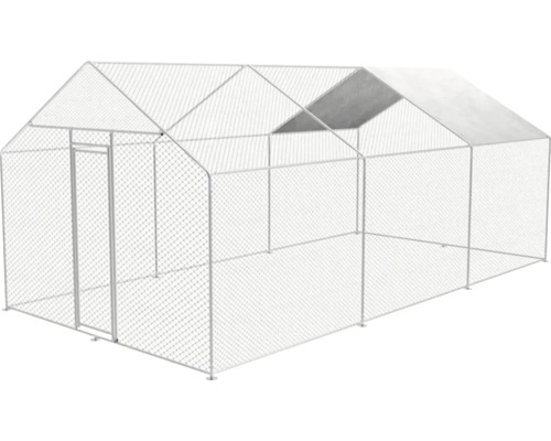 Venkovní výběh s dveřmi a střechou