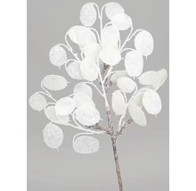 Dekorativní větev s kulatými, třpytivými listy