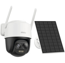 Venkovní bezpečnostní kamera se solárním panelem