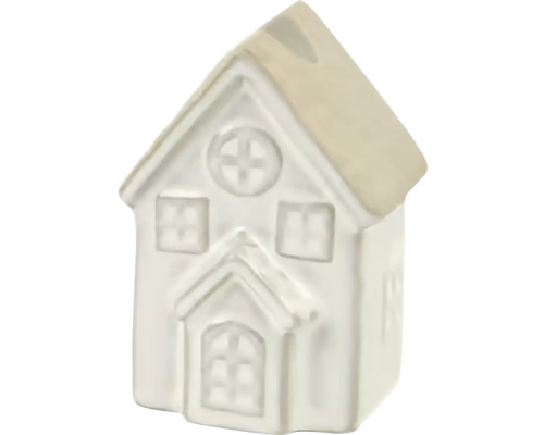 Dekorativní figurka domu z keramiky