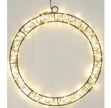 Dekorativní LED osvětlený kruh pro vánoční dekorace