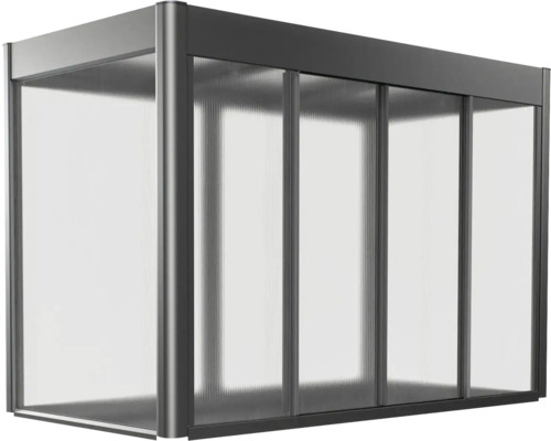 Zastřešená terasa s polykarbonátovými deskami