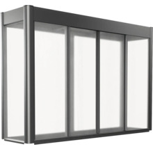 Zastřešení s transparentními plastovými deskami