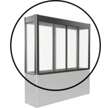 Zahradní plot s polykarbonátovými deskami