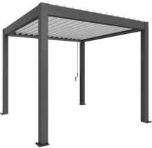 Volně stojící pergola s lamelovou střechou