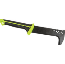 Zahradní nářadí s pilovým listem a tvarovanou čepelí