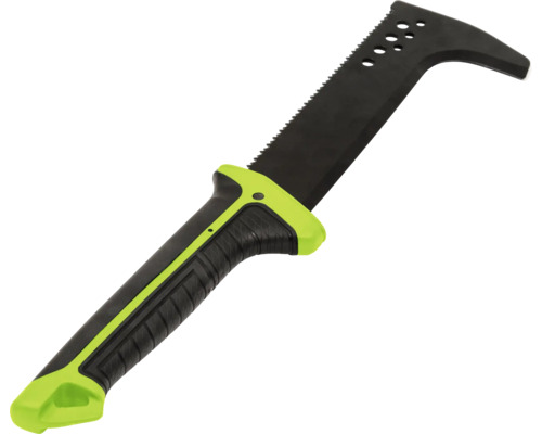 Ruční pila se zuby a plastovou rukojetí