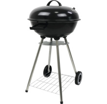 Kulatý gril s víkem, ukazatelem teploty a odkládací mřížkou