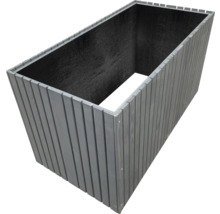 Obdélníkový dřevěný truhlík do zahrady