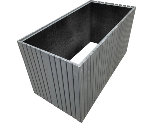 Obdélníkový dřevěný truhlík do zahrady