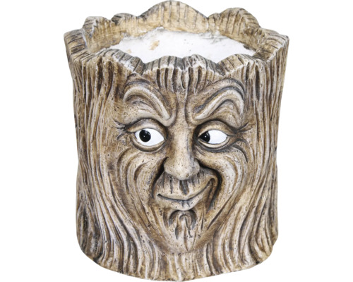 Květináč design tváře stromu