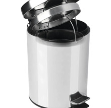 Kovový odpadkový koš s vyjímatelnou vnitřní nádobou