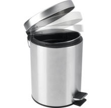 Kovový odpadkový koš s otevíracím víkem