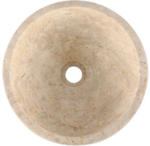 Umyvadlo na desku z mramoru s kulatým designem